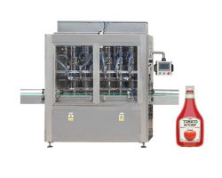 Tomato Paste Jar Kečup Plnění Balení